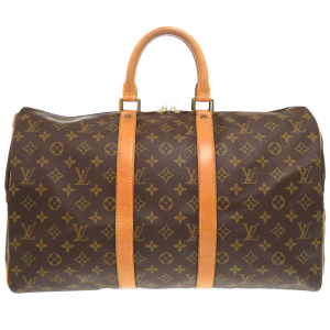 LOUIS VUITTON Boston Duffel bag M41428 Monogram canvas Brown Monogram 