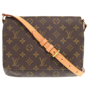LOUIS VUITTON Shoulder Bag M51257 Monogram canvas Brown Monogram Muset