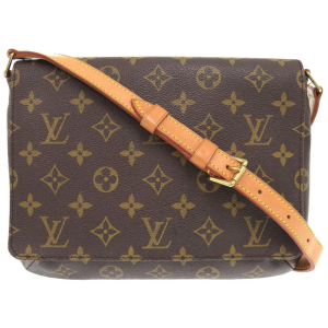 LOUIS VUITTON Shoulder Bag M51257 Monogram canvas Brown Monogram Muset