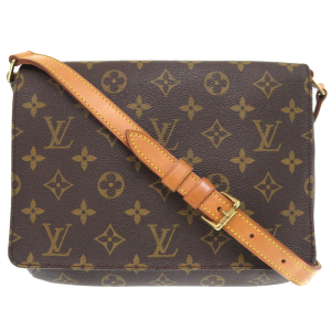 LOUIS VUITTON Shoulder Bag M51257 Monogram canvas Brown Monogram Muset