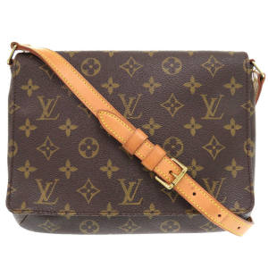 LOUIS VUITTON Shoulder Bag M51257 Monogram canvas Brown Monogram Muset