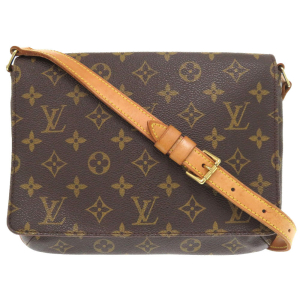 LOUIS VUITTON Shoulder Bag M51257 Monogram canvas Brown Monogram Muset