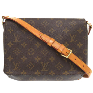 LOUIS VUITTON Shoulder Bag M51257 Monogram canvas Brown Monogram Muset