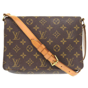 LOUIS VUITTON Shoulder Bag M51257 Monogram canvas Brown Monogram Muset