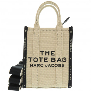 MARC JACOBS Tote Bag Cotton, Polyester beige THE JACQUARD PHONE TOTE B
