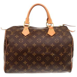 LOUIS VUITTON Handbag M41108 Monogram canvas Brown Monogram New Speedy