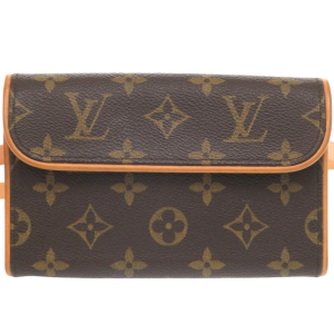 LOUIS VUITTON Waist bag M51855 Monogram canvas Brown Monogram Florenti