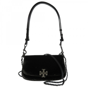Tory Burch Shoulder Bag Velor black