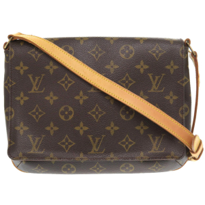 LOUIS VUITTON Shoulder Bag M51388 Monogram canvas Brown Monogram Muset