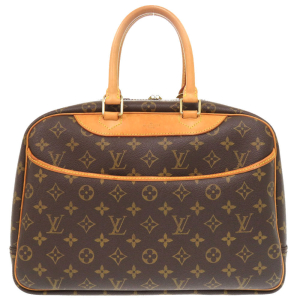 LOUIS VUITTON Handbag M47270 Monogram canvas Brown Monogram Deauville 