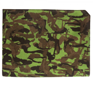 JIMMY CHOO Clutch bag pony, leather green Clutch bag Camouflage Patter