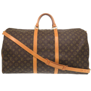 LOUIS VUITTON Boston Duffel bag M41412 Monogram canvas Brown Monogram 