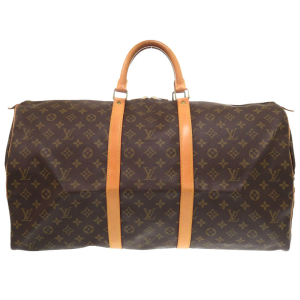 LOUIS VUITTON Boston Duffel bag M41424 Monogram canvas Brown Monogram 