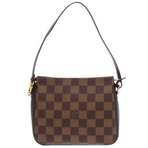 LOUIS VUITTON Handbag Damier canvas Brown Damier Truth makeup