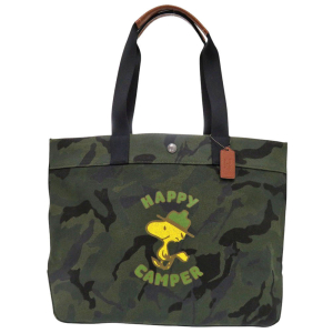 COACH Tote Bag C4025 canvas khaki