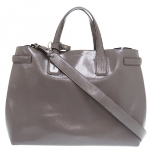 BURBERRY Shoulder Bag enamel gray Soft Banner