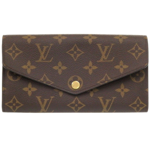 LOUIS VUITTON Long Wallet Purse M60531 Monogram canvas Brown Monogram 
