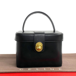 CELINE Handbag leather black