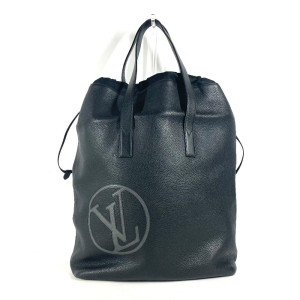 LOUIS VUITTON Shoulder Bag M55000 Taurillon Clemence Leather black LV 