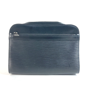 LOUIS VUITTON business bag M59362 Epi Leather black Epi Osh mens Used 