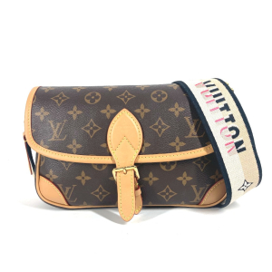 LOUIS VUITTON Shoulder Bag M45985 Monogram canvas Brown Monogram Diane