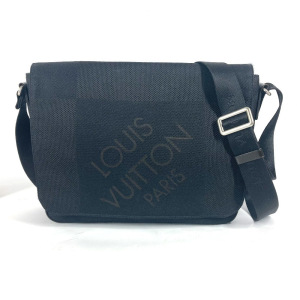 LOUIS VUITTON Shoulder Bag M93618 Damier Jean Canvas black Damier Jean