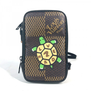 LOUIS VUITTON Shoulder Bag N40377 Damier Giant Canvas Brown Damier Gia