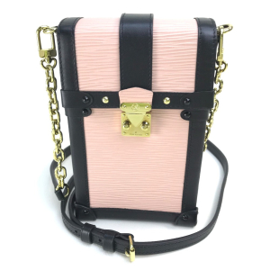 LOUIS VUITTON Shoulder Bag M67872 Epi Leather pink Epi Vertical Pochet