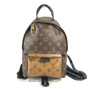 LOUIS VUITTON Backpack M44870 Monogram reverse canvas Brown x beige Mo