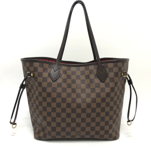 LOUIS VUITTON Tote Bag N41358 Damier canvas Brown Damier Neverfull MM 