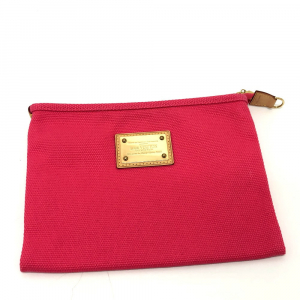 LOUIS VUITTON Pouch M40065 canvas pink Antigua Pochette Platt GM Women