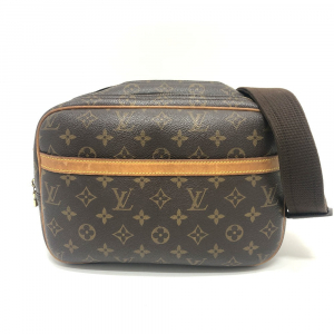LOUIS VUITTON Shoulder Bag M45254 Monogram canvas Brown Monogram Repor