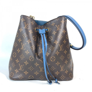 LOUIS VUITTON Shoulder Bag M43569 Monogram canvas Brown x blue Monogra