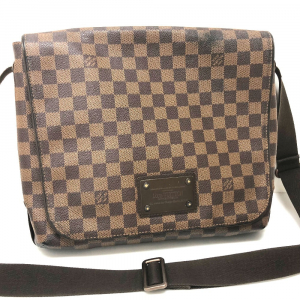LOUIS VUITTON Shoulder Bag N51211 Damier canvas Ebene Damier Brooklyn 