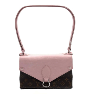 LOUIS VUITTON Shoulder Bag M44033 Monogram Canvas, Epi Leather pink Mo