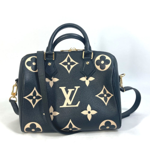 LOUIS VUITTON Boston Duffel bag M58947 Monogram Ann Platt Leather blac