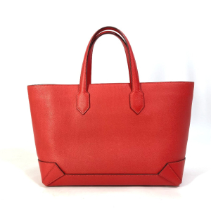 HERMES Tote Bag Evercolor, Epsom Red maxi box cover 30 Women Used Auth