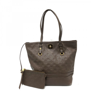 LOUIS VUITTON Tote Bag M40516 Monogram Ann Platt Leather Brown Shoulde