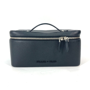 PRADA Handbag 1NJ003 saffiano leather black Bags, makeup boxes, makeup