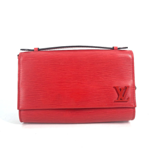 LOUIS VUITTON Shoulder Bag M54538 Epi Leather Red Epi Clerry Women Use