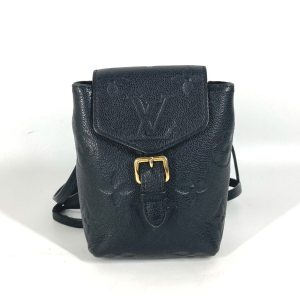 LOUIS VUITTON Backpack M80596 Monogram Ann Platt Leather black Monogra