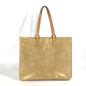 LOUIS VUITTON Shoulder Bag M91023 Monogram Vernis Canvas gold Monogram