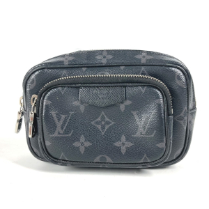 LOUIS VUITTON Shoulder Bag M30755 Monogram Eclipse Canvas black Monogr