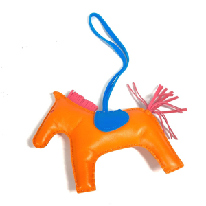 HERMES charm Anyo Miro blue Bag charm Rodeo GM Women Used Authentic