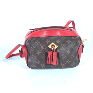 LOUIS VUITTON Shoulder Bag M43556 Monogram canvas Red Monogram Sainton