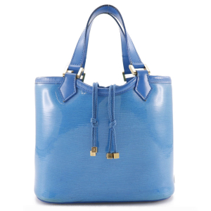 LOUIS VUITTON Handbag M92472 pile light blue Epiplage Mini lagoon bay 