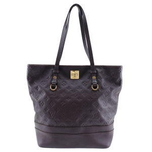 LOUIS VUITTON Tote Bag M40516 Monogram Ann Platt Brown Citadine PM Wom