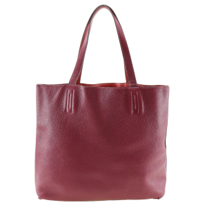 HERMES Tote Bag Taurillon Clemence Bougainvillea reversible Doble Sens