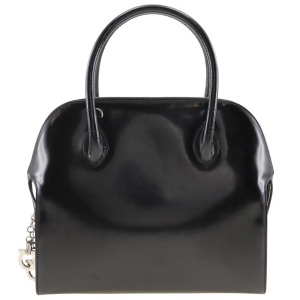 Salvatore Ferragamo Handbag BW-216653 enamel black Gancini Women Used 