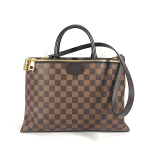 LOUIS VUITTON Handbag N41582 Damier canvas Brown Damier Brompton Women